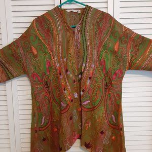 Soft surrounding embroidered jacket